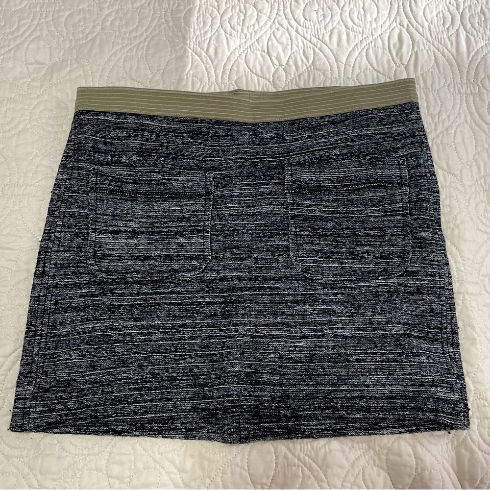 Humanoid wool mini skirt